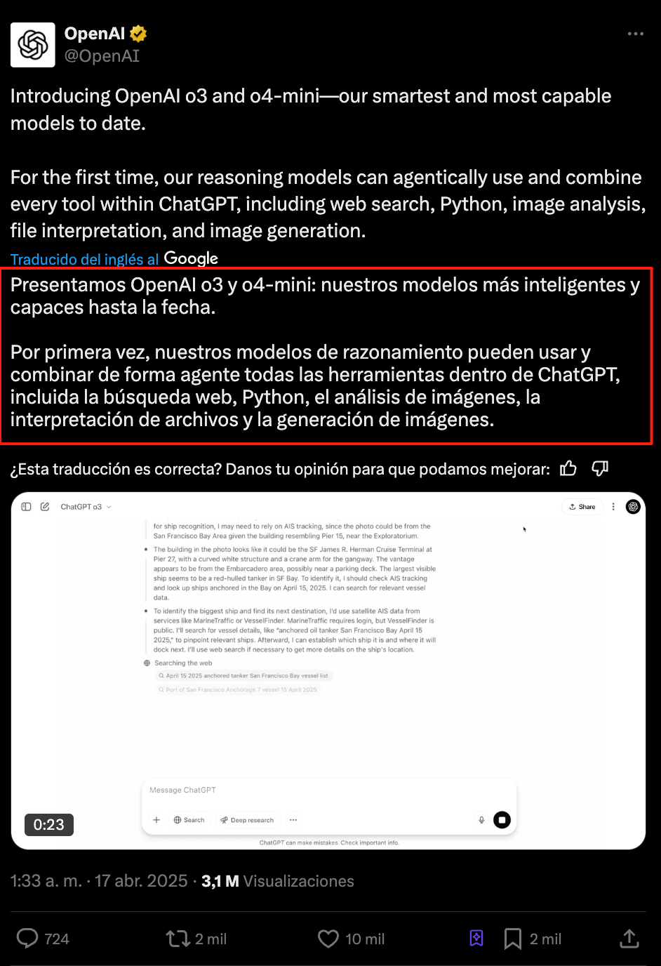 Revisión Detallada de OpenAI O3: Un Paso Enfocado Hacia la Inteligencia General