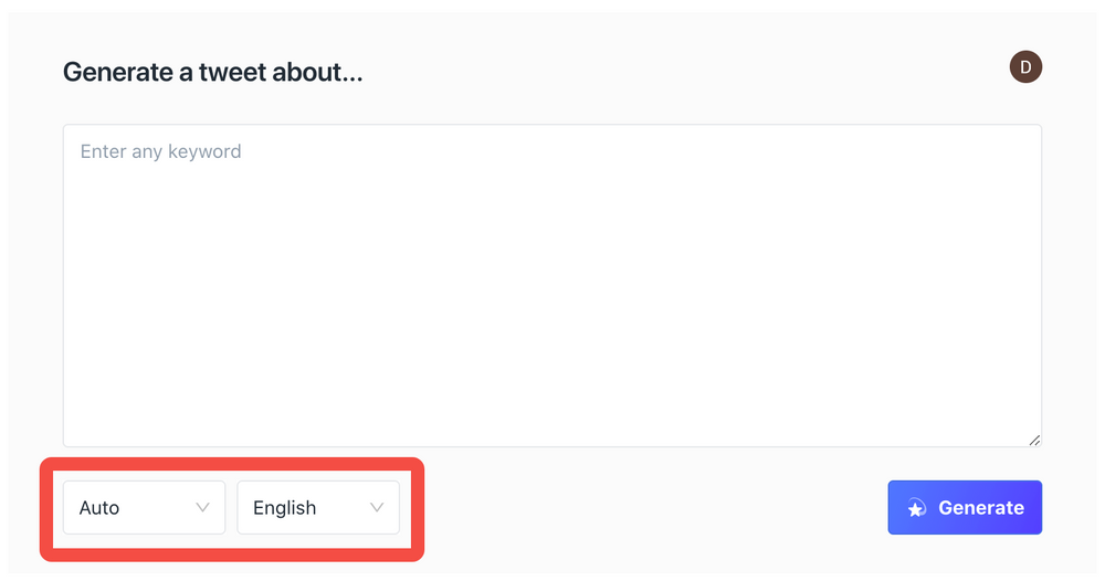 Free AI Tweet Generator - Monica Tools
